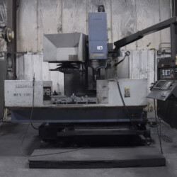 Leadwell MCV-1300P vertical machining center with control panel.