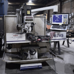 Birmingham B3VS milling machine with a digital control interface in a workshop.